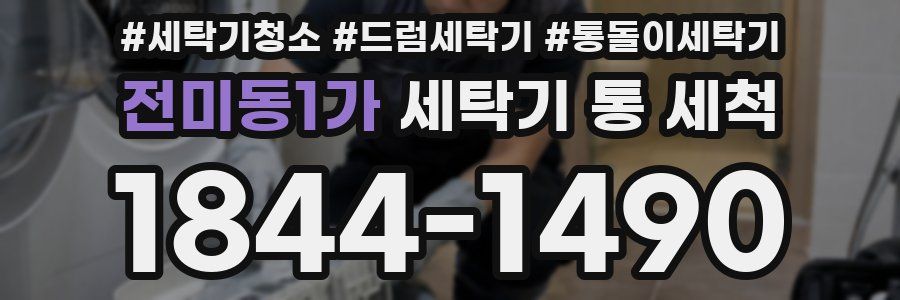 전미동1가 세탁기 통 세척