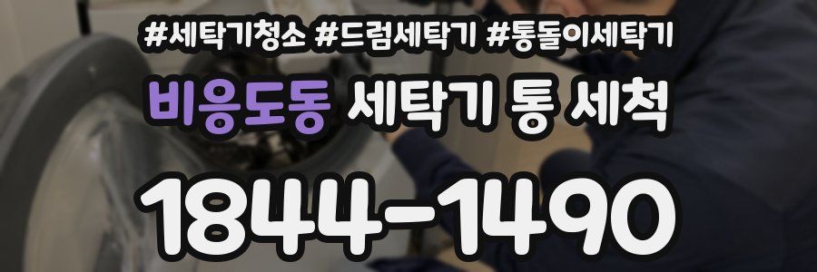 비응도동 세탁기 통 세척