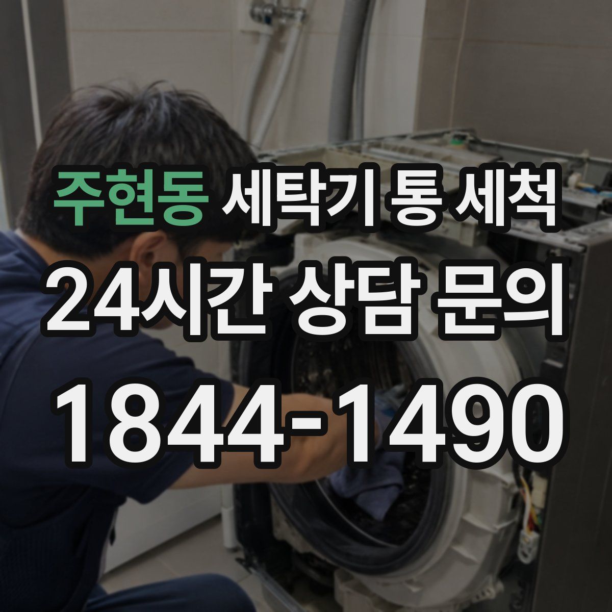 주현동 세탁기 통 세척