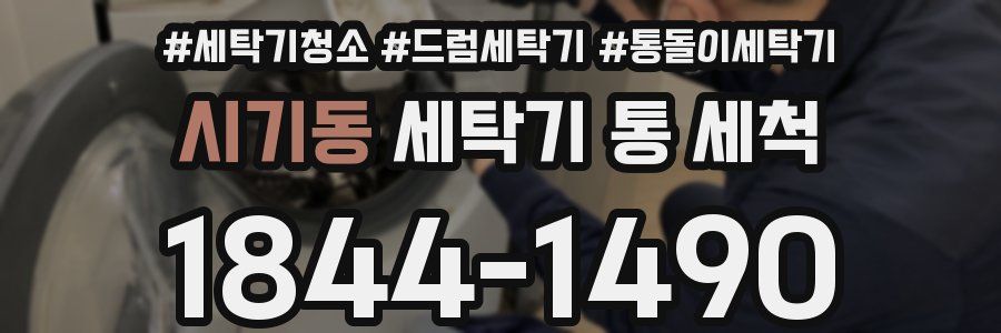 시기동 세탁기 통 세척