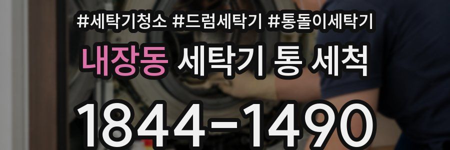 내장동 세탁기 통 세척