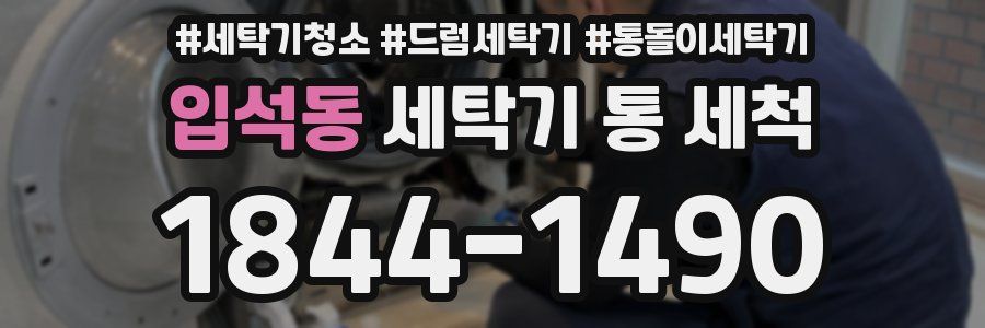 입석동 세탁기 통 세척