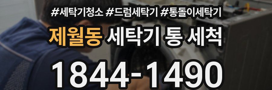 제월동 세탁기 통 세척