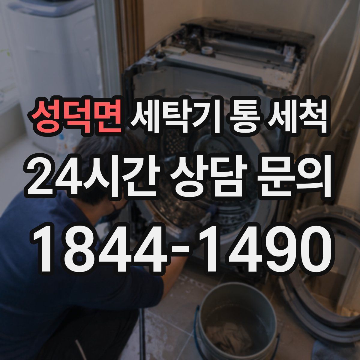 성덕면 세탁기 통 세척