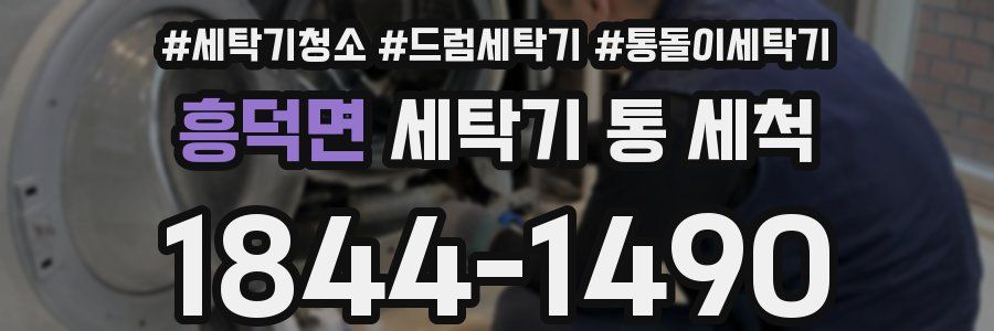 흥덕면 세탁기 통 세척