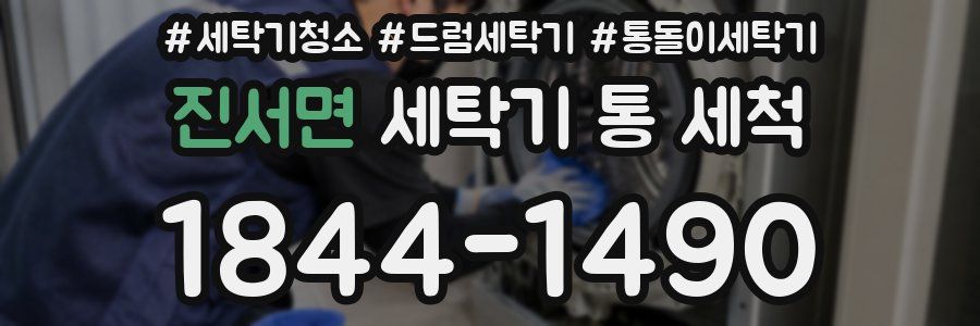 진서면 세탁기 통 세척