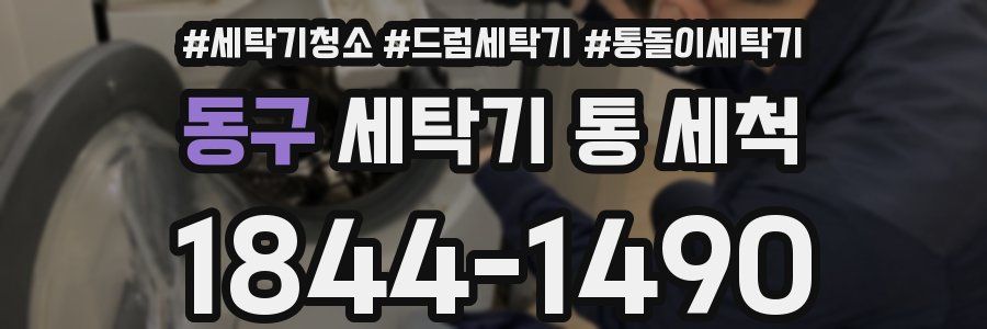 동구 세탁기 통 세척