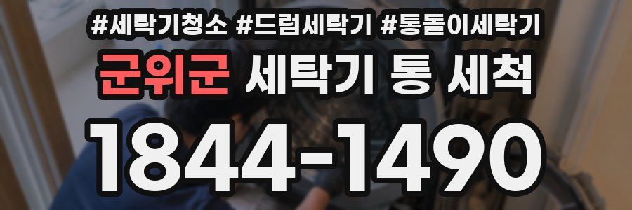군위군 세탁기 통 세척