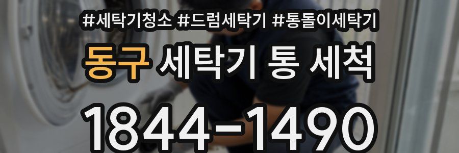 동구 세탁기 통 세척