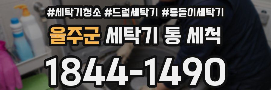 울주군 세탁기 통 세척