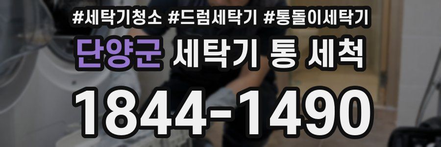 단양군 세탁기 통 세척