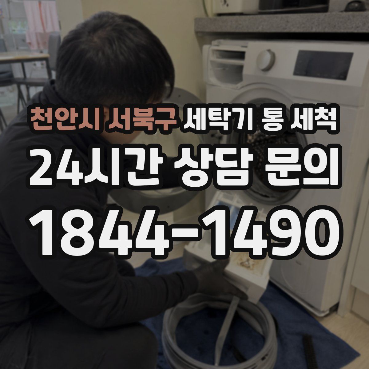 천안시 서북구 세탁기 통 세척