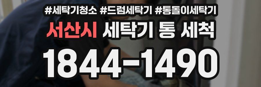 서산시 세탁기 통 세척