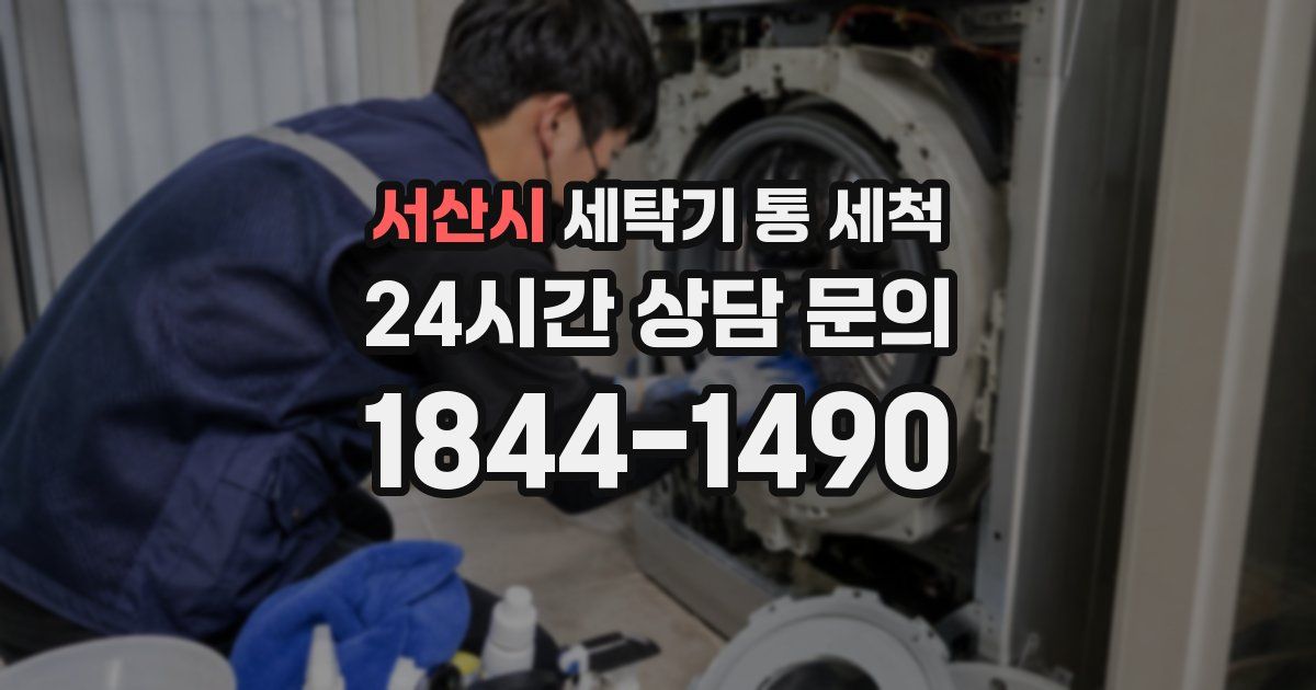 서산시 세탁기 통 세척