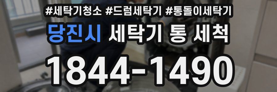 당진시 세탁기 통 세척