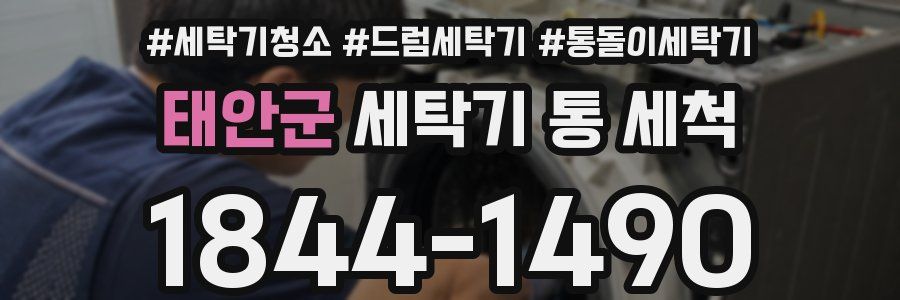 태안군 세탁기 통 세척