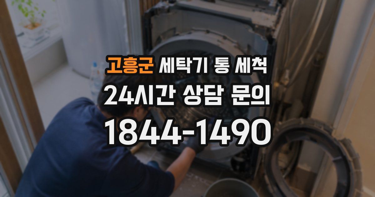 고흥군 세탁기 통 세척