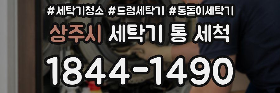 상주시 세탁기 통 세척