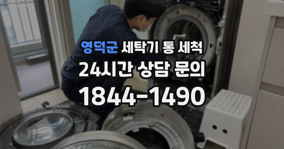 영덕군 세탁기 통 세척
