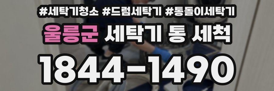 울릉군 세탁기 통 세척