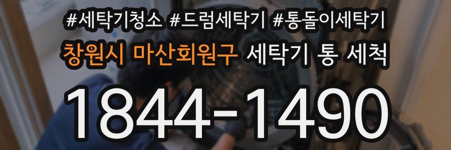 창원시 마산회원구 세탁기 통 세척