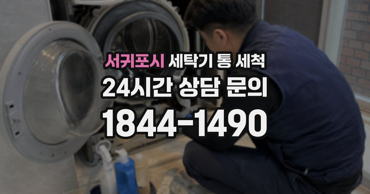 서귀포시 세탁기 통 세척