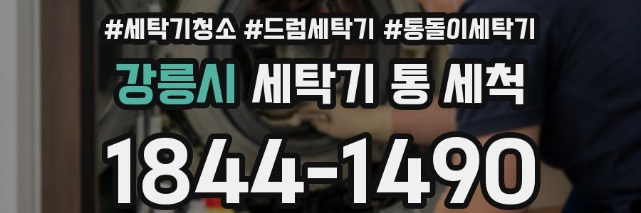 강릉시 세탁기 통 세척