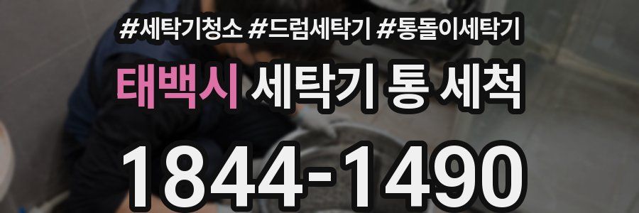 태백시 세탁기 통 세척