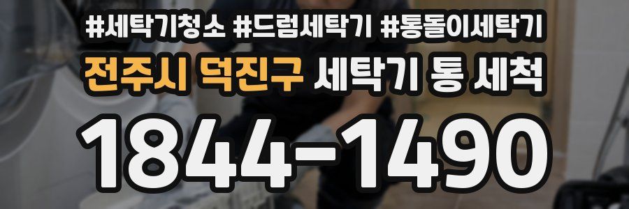 전주시 덕진구 세탁기 통 세척