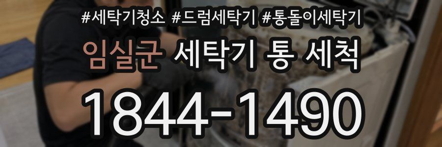 임실군 세탁기 통 세척