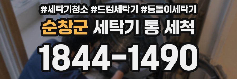 순창군 세탁기 통 세척