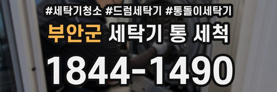 부안군 세탁기 통 세척