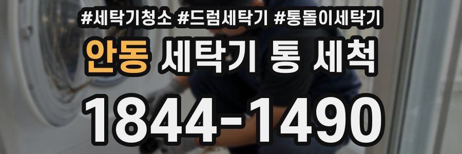 안동 세탁기 통 세척