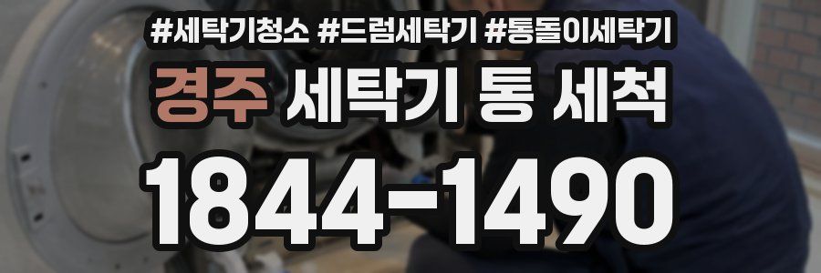 경주 세탁기 통 세척