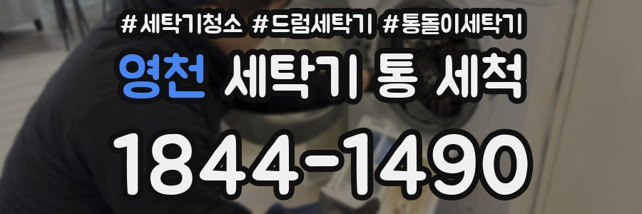 영천 세탁기 통 세척
