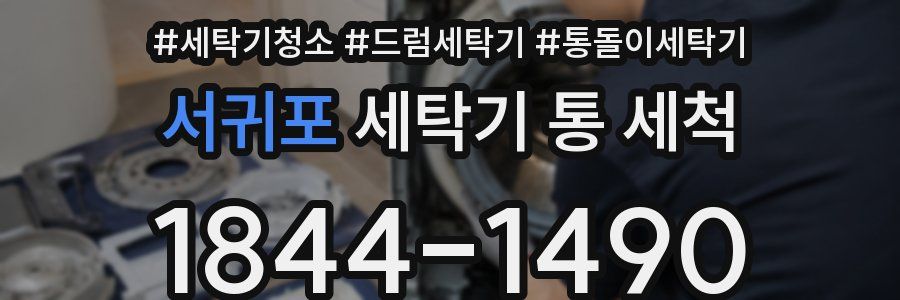 서귀포 세탁기 통 세척