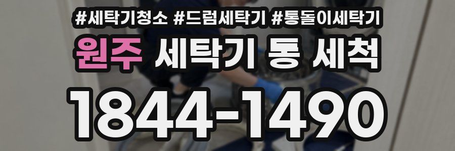 원주 세탁기 통 세척