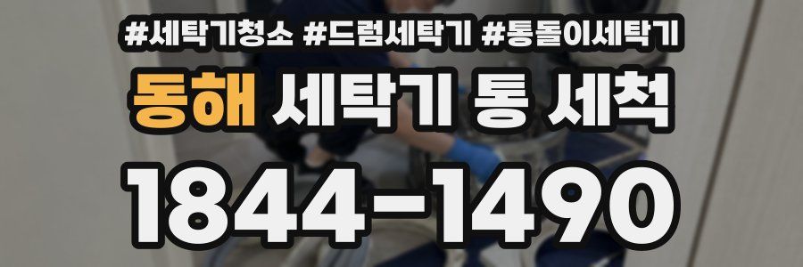 동해 세탁기 통 세척