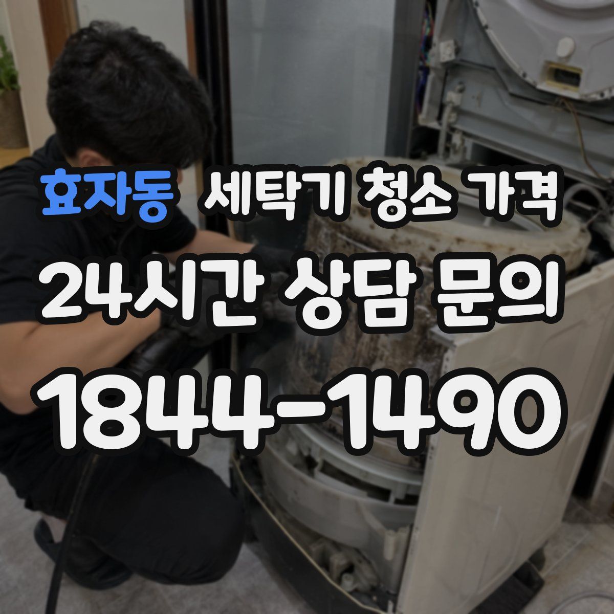 효자동 세탁기 청소 가격