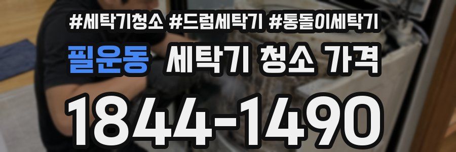 필운동 세탁기 청소 가격