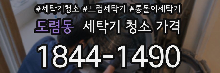 도렴동 세탁기 청소 가격