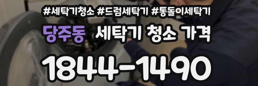 당주동 세탁기 청소 가격