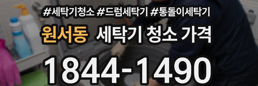 원서동 세탁기 청소 가격