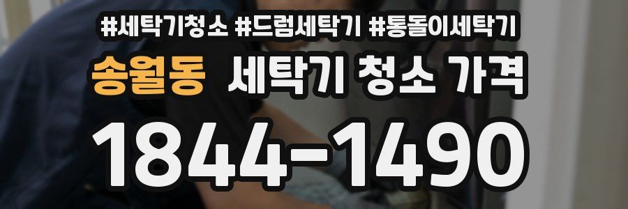 송월동 세탁기 청소 가격