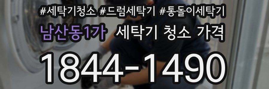 남산동1가 세탁기 청소 가격
