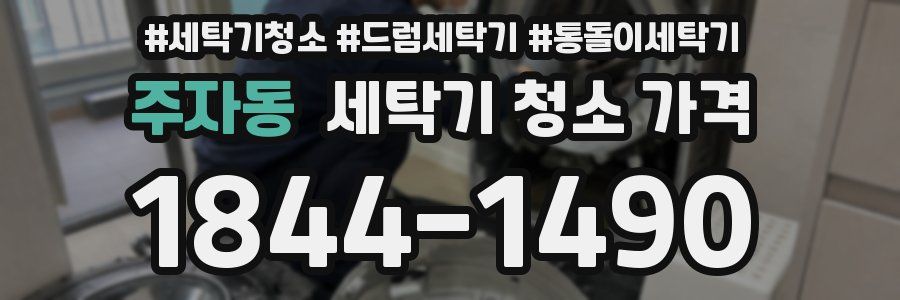 주자동 세탁기 청소 가격