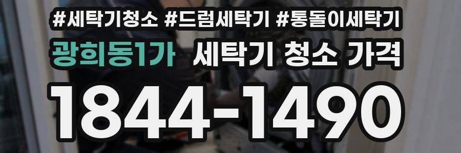 광희동1가 세탁기 청소 가격
