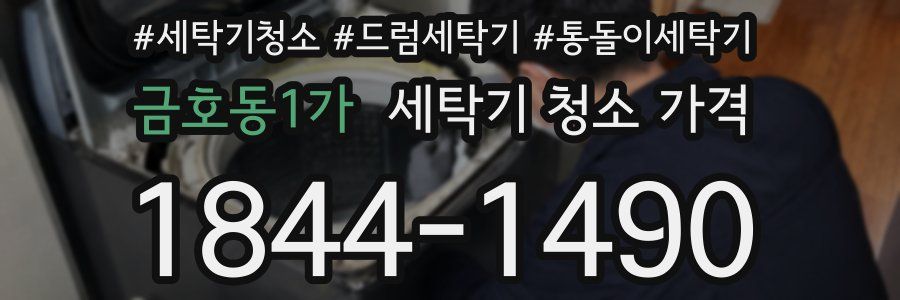 금호동1가 세탁기 청소 가격