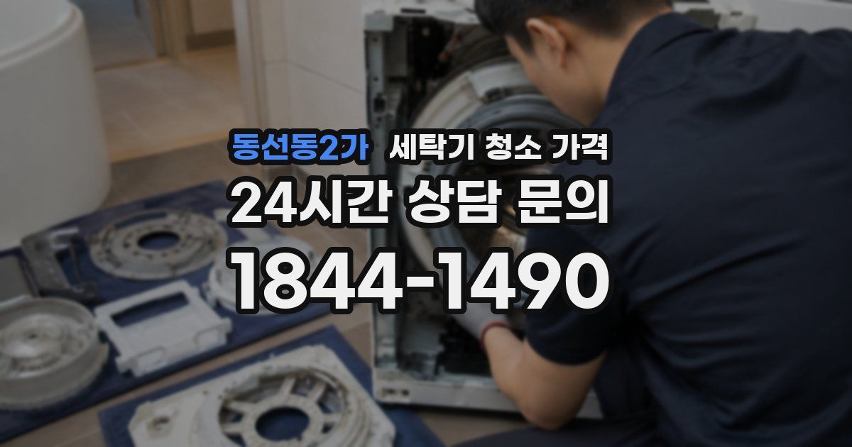 동선동2가 세탁기 청소 가격