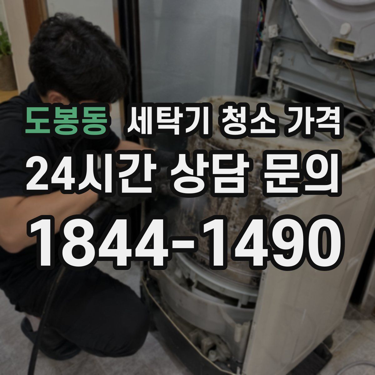 도봉동 세탁기 청소 가격
